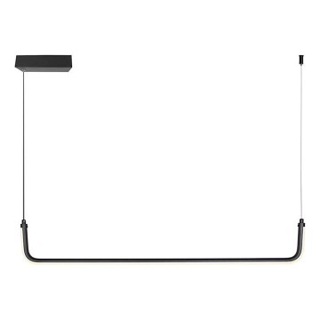 Lámpara LED colgante LED/12W/230V 4000K 90 cm negro
