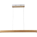 Lámpara LED colgante LED/12W/230V 4000K marrón