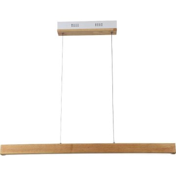 Lámpara LED colgante LED/12W/230V 4000K marrón