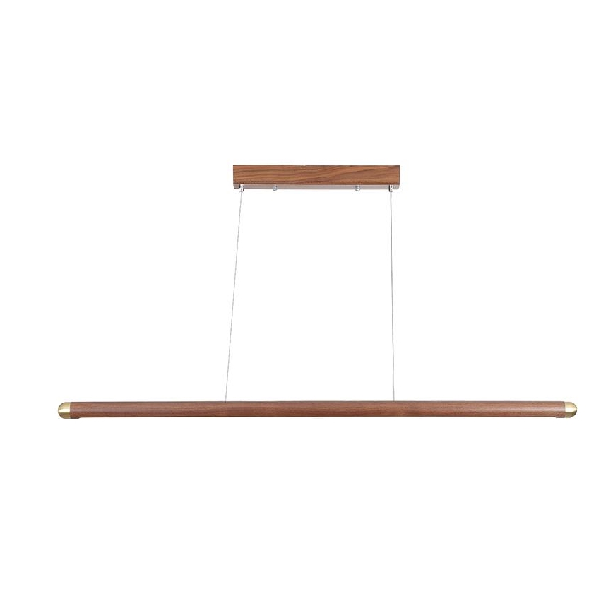 Lámpara LED colgante LED/22W/230V 4000K 120 cm ceniza/madera maciza