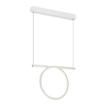 Lámpara LED colgante LOOP LED/20W/230V blanca
