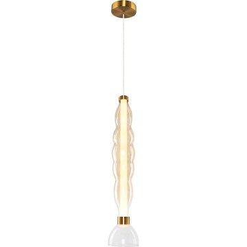 Lámpara LED colgante LUCCO LED/18W/230V diá. 15 cm dorado