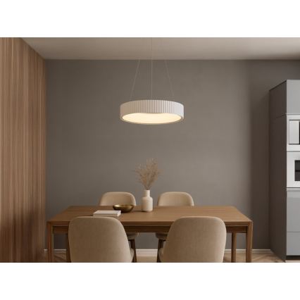Lámpara colgante LED regulable con cable LED/75W/230V 3000-6500K Ø 49 cm + mando a distancia