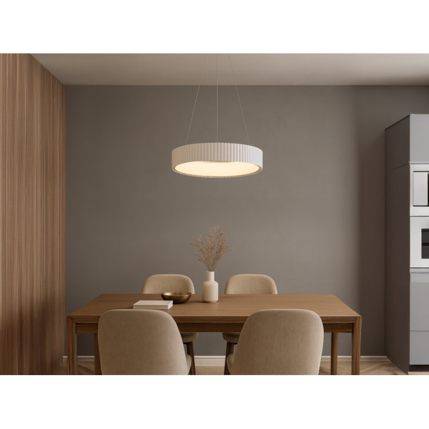 Lámpara colgante LED regulable con cable LED/75W/230V 3000-6500K Ø 49 cm + mando a distancia