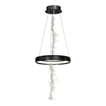 Lámpara LED colgante SPARK LED/35W/230V negro