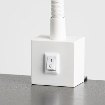 Lámpara LED con clip 1xGU10/4,7W/230V blanca