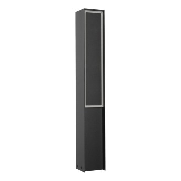 Lámpara LED de exterior MODO LED/8W/230V 4000K IP54 50 cm negra