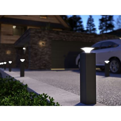 Lámpara LED de exterior ORNELA LED/6W/230V 3000K IP54 marrón