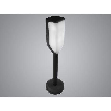 Lámpara LED de exterior SAVEN 6W/230V 50 cm IP54 negra