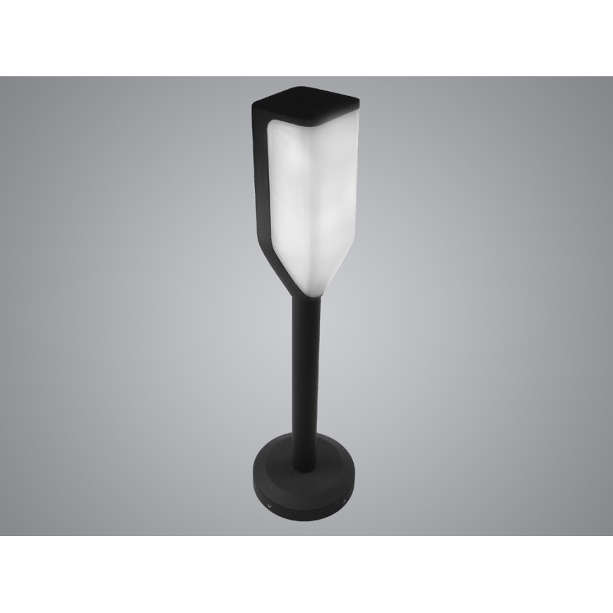 Lámpara LED de exterior SAVEN 6W/230V 50 cm IP54 negra