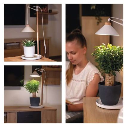 Lámpara LED de interior para el cultivo de plantas GROW LED/7W/5V