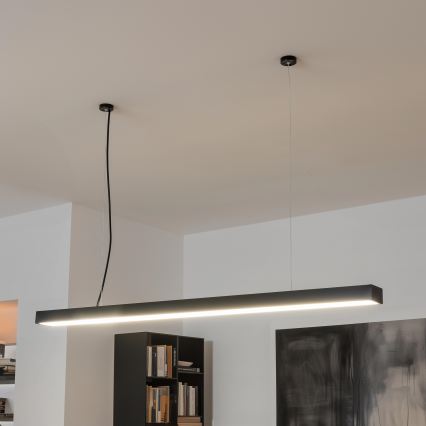 Lámpara LED de techo de montaje en superficie y colgante CYNIDECO LED/12W/230V 4000K negra