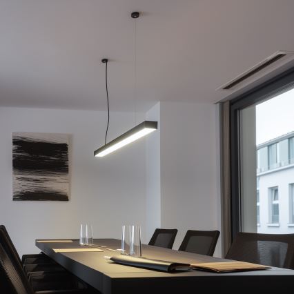 Lámpara LED de techo de montaje en superficie y colgante CYNIDECO LED/12W/230V 4000K negra
