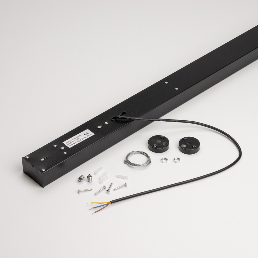 Lámpara LED de techo de montaje en superficie y colgante CYNIDECO LED/12W/230V 4000K negra