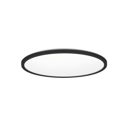 Lámpara de techo LED para baño NIVERA LED/12W/230V IP54 3000/4000/6000K diámetro 22,5 cm negro