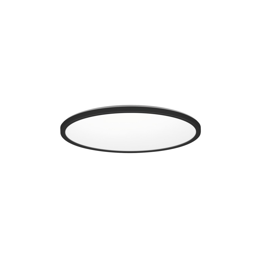 Lámpara de techo LED para baño NIVERA LED/12W/230V IP54 3000/4000/6000K diámetro 22,5 cm negro