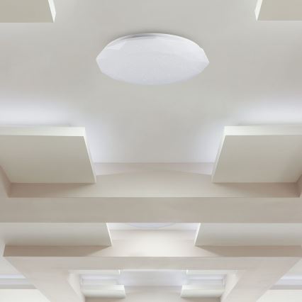 Lámpara de techo LED regulable LED/40W/230V 3000K/4000K/6500K diámetro 38,8 cm + mando a distancia