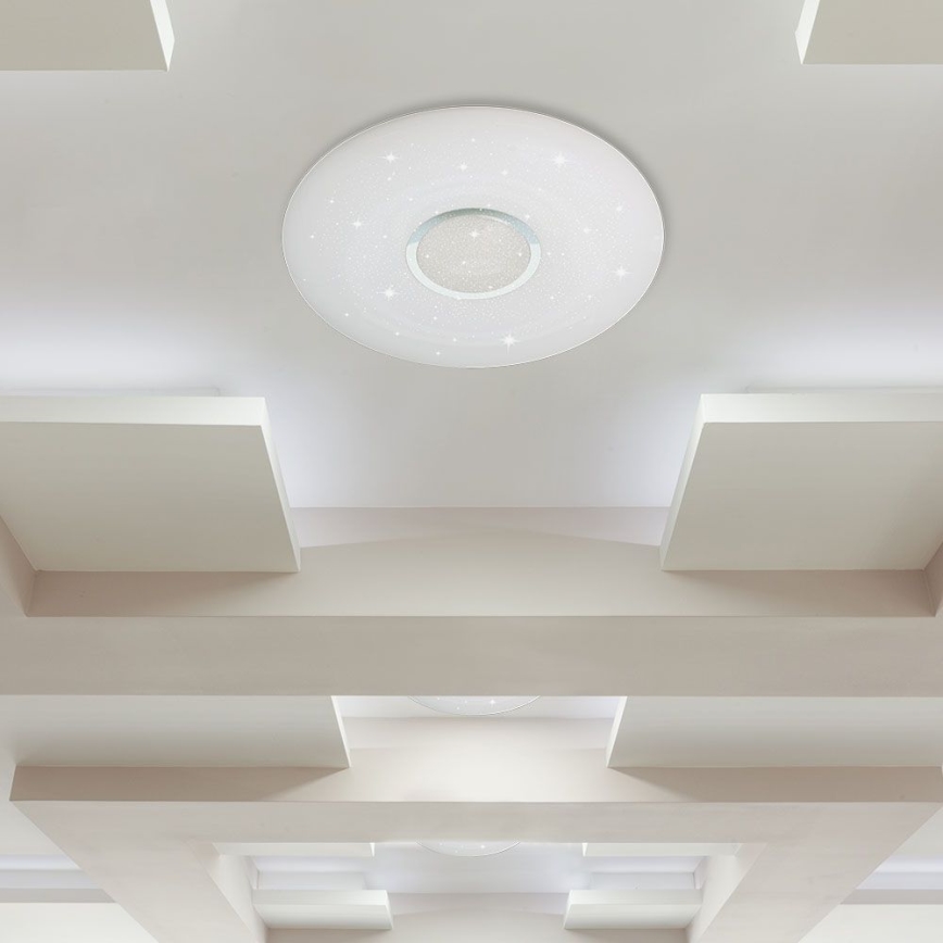Lámpara de techo LED regulable LED/40W/230V 3000K/4000K/6500K Ø 49 cm + mando a distancia