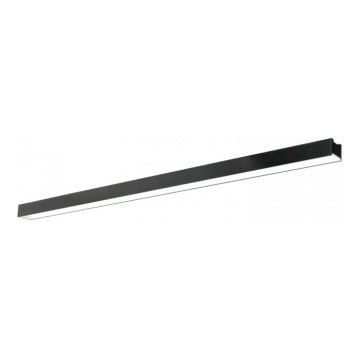 Lámpara LED de techo (superficie o colgante) KOLINE LED/40W/230V 3000/4000/6500K 120 cm negra