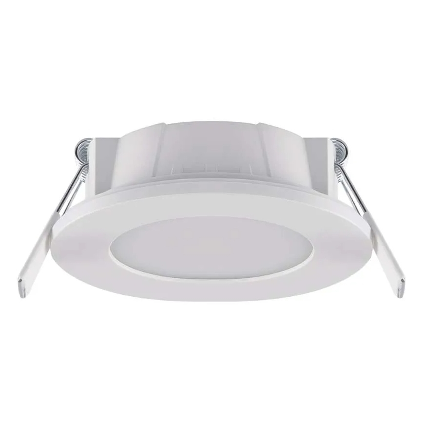 Lámpara empotrada LED para baño LORI LED/4,5W/230V IP65 2700/4000K Ø 8,5 cm blanca