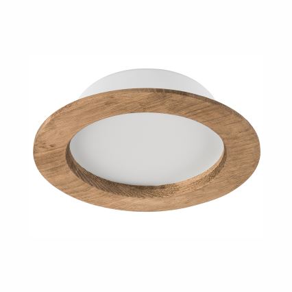 Lámpara empotrada LED WOODY SPOT LED/12,5W/230V 3000K nogal Ø 16 cm