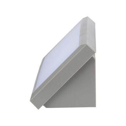 Lámpara de pared LED exterior LED/12W/230V 3000K IP65 gris