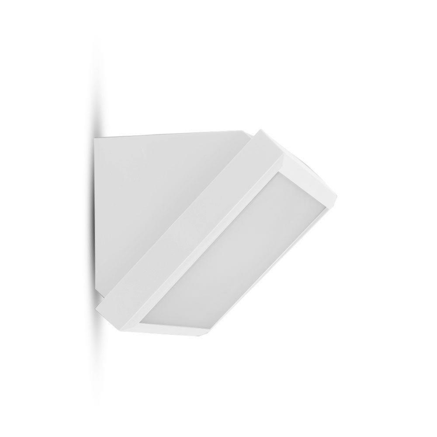 Lámpara de pared LED para exterior LED/12W/230V 4000K IP65 blanca