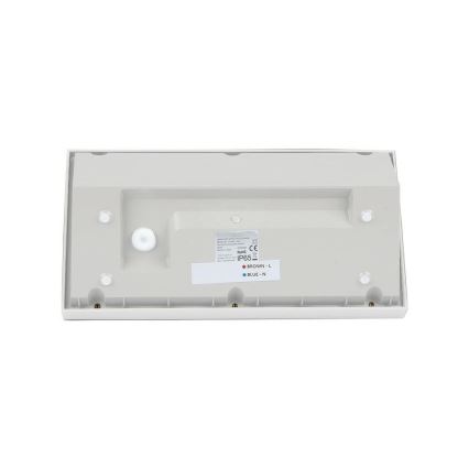 Lámpara de pared LED para exterior LED/12W/230V 4000K IP65 blanca