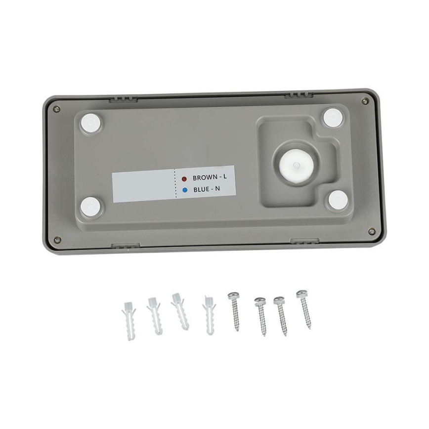 Lámpara de pared LED para exterior LED/12W/230V 4000K IP65
