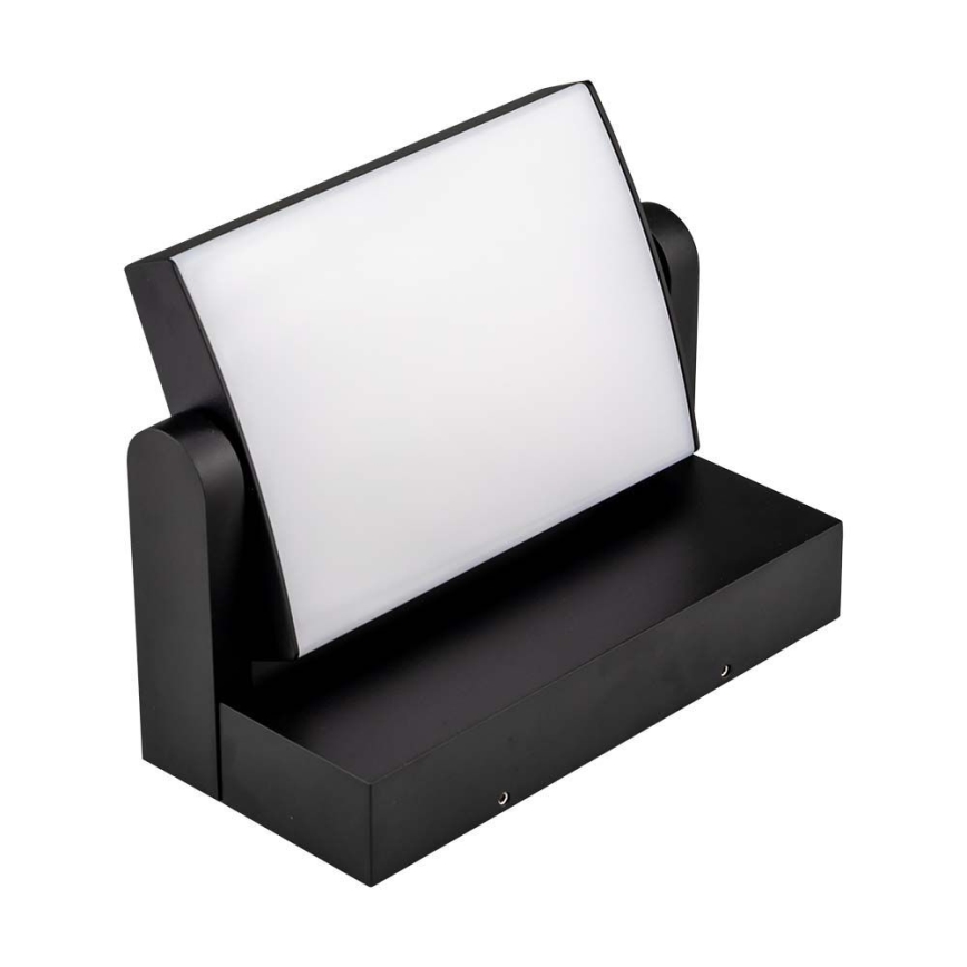 Lámpara de pared LED exterior LED/17W/230V 3000K IP65 negra
