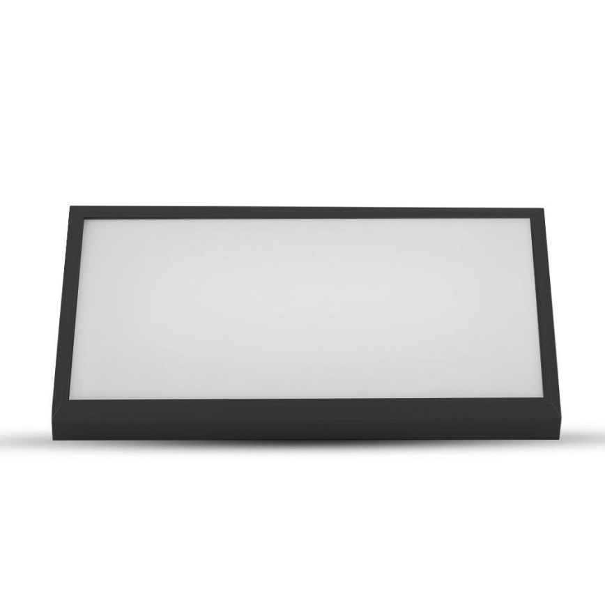 Lámpara de pared LED para exterior LED/20W/230V 4000K IP65 negra