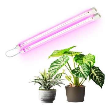 Lámpara LED para cultivo de plantas GROWLY 2xLED/8,5W/230V blanca
