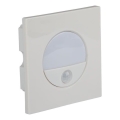 Lámpara LED para escaleras con sensor de movimiento LED/3W/230V 4000K blanco