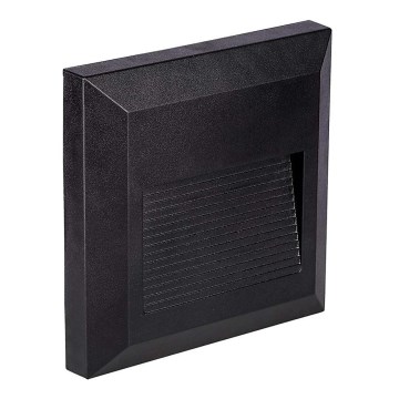 Lámpara LED para escaleras exterior LED/2W/230V IP65 4000K negra