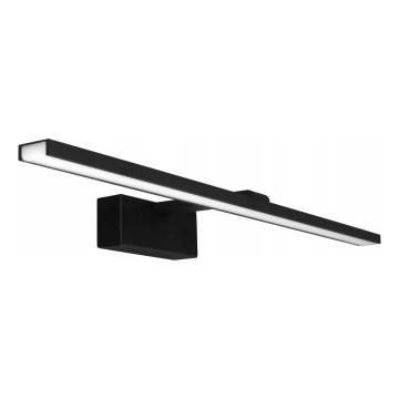 Lámpara LED para espejo de baño LED/14W/230V 59 cm IP44 negra