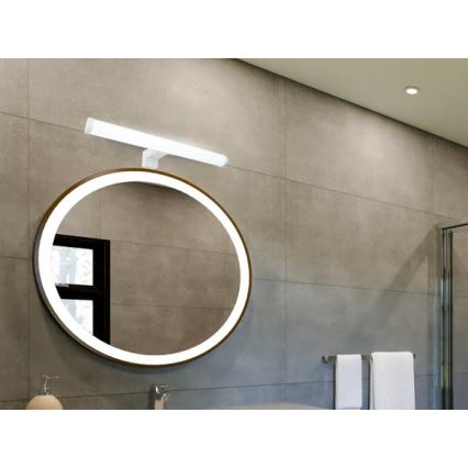 Lámpara LED para espejo de baño LED/8W/230V 30 cm IP44 blanca