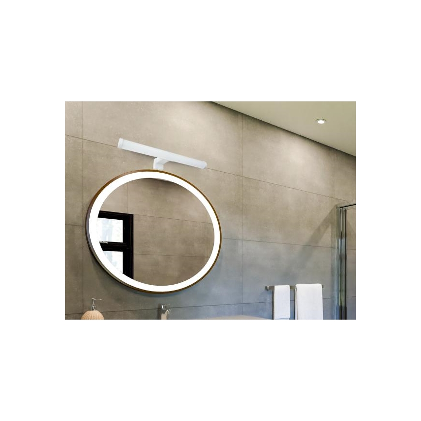 Lámpara LED para espejo de baño LED/8W/230V 30 cm IP44 blanca