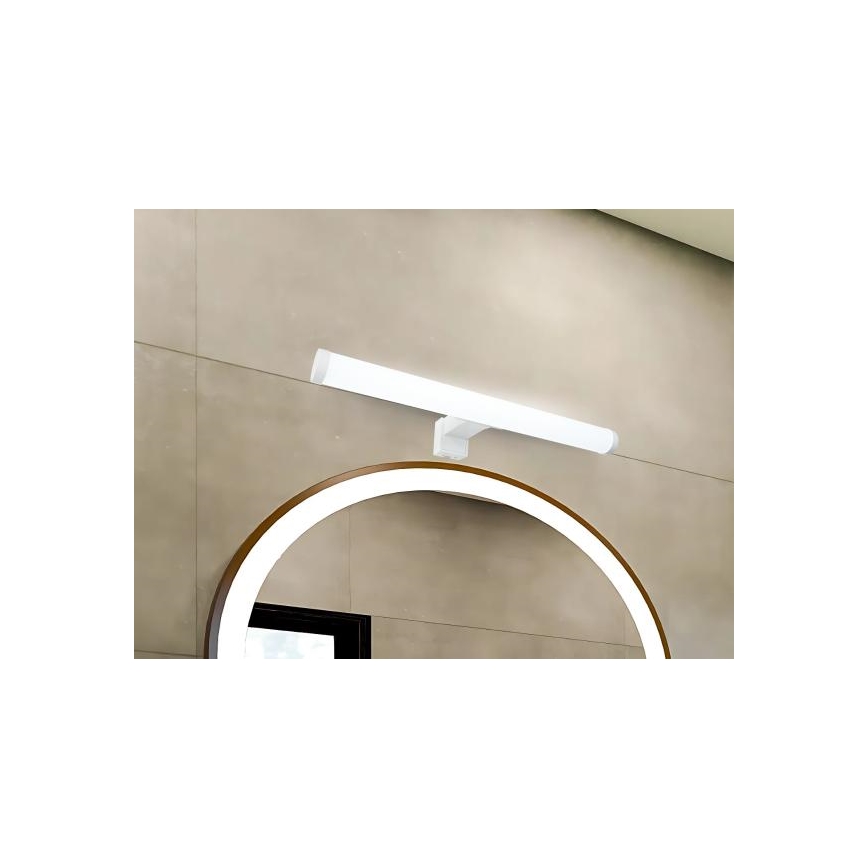Lámpara LED para espejo de baño LED/8W/230V 30 cm IP44 blanca
