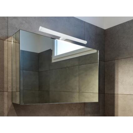 Lámpara LED para espejo de baño LED/8W/230V 30 cm IP44 blanca