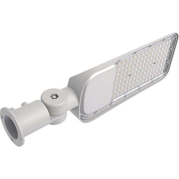 Lámpara LED para exterior con sensor crepuscular CHIP SAMSUNG LED/100W/230V 4000K IP65 gris