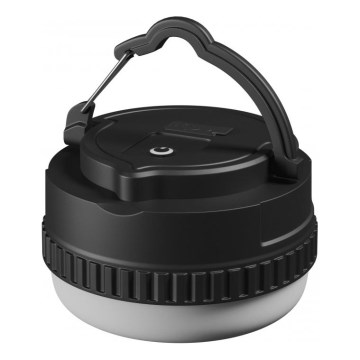 Lámpara LED recargable portátil LUMINA POCKET LED/5V 500 mAh negra