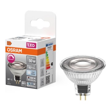 Lámpara LED reflectora regulable MR16 GU5,3/6,8W/12V 4000K 36° CRI 90 - Osram