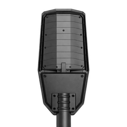 Farola LED regulable con sensor y panel solar KOBRA LED/400W/3,2V 24000 mAh IP65 antracita + mando a distancia