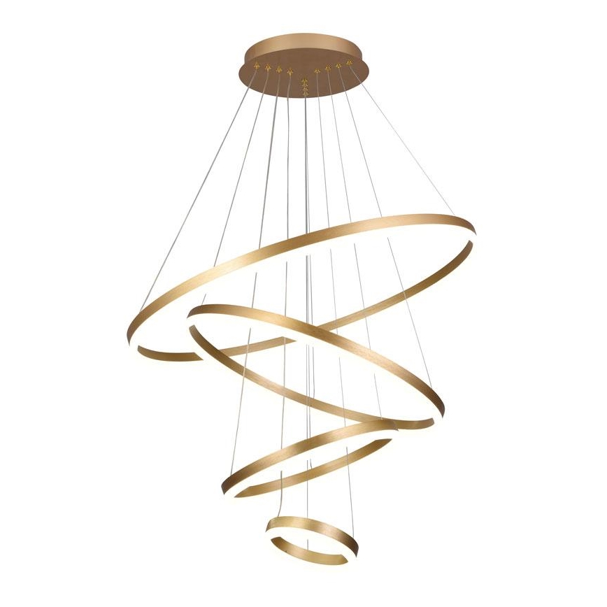 Lámpara colgante LED regulable con cable LED/165W/230V 3000-6500K Ø 80 cm + mando a distancia