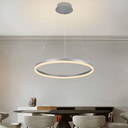 Lámpara colgante LED regulable con cable LED/42W/230V 3000-6500K Ø 60 cm + mando a distancia