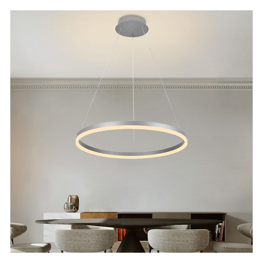 Lámpara colgante LED regulable con cable LED/42W/230V 3000-6500K Ø 60 cm + mando a distancia