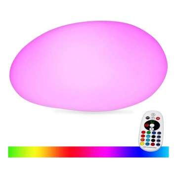 Lámpara LED RGB regulable para exterior LED/1W/5V 28cm IP67 1000 mAh + mando a distancia