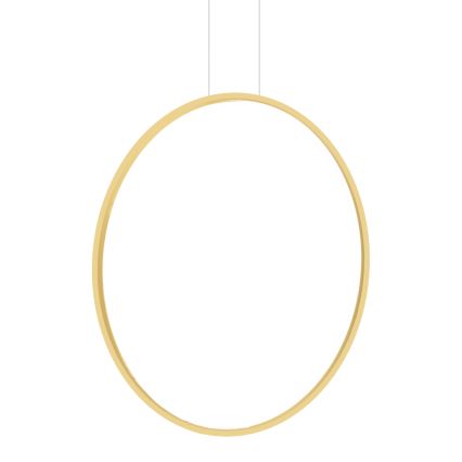 Lámpara LED colgante SATURNO LED/46W/230V Ø 80 cm IP44 dorado