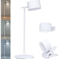 Lámpara LED táctil regulable recargable 3 en 1 LED/4W/2000 mAh 3000/4000/6500K blanca