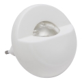 Lámpara nocturna LED con enchufe con sensor LED/1W/230V 6000K